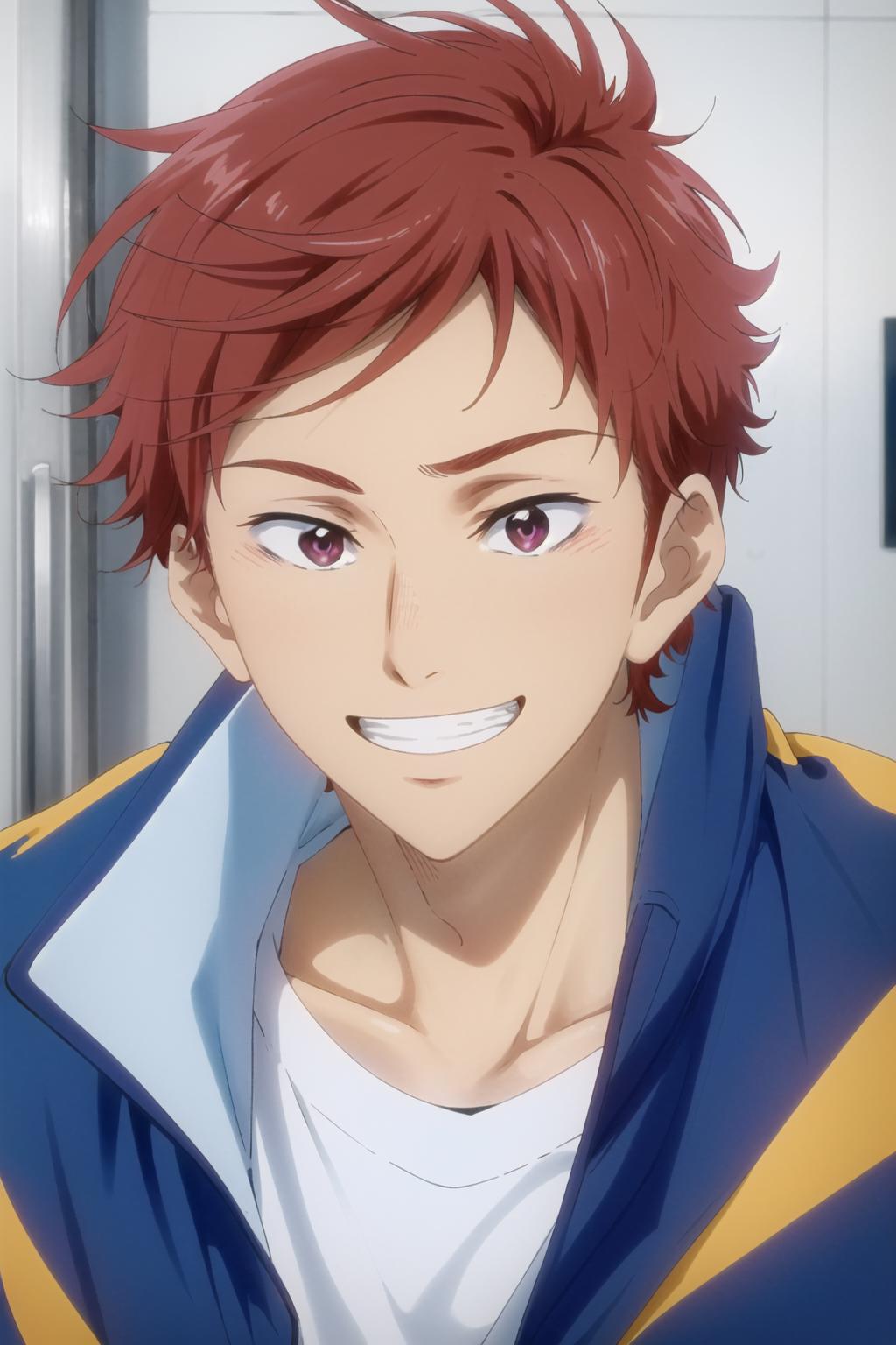 Free!  Asahi Shiina：Dive to the Future＆the Final Stroke BASE Not included(High Speed!) 転載禁止・無断転載禁止/Do not repost/Civitai Only image by HaMaYaRawanwan