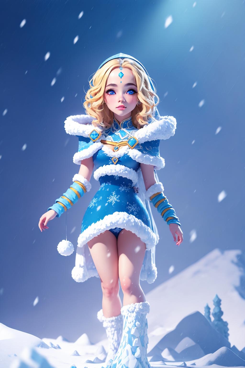 Crystal Maiden (Dota 2) image by lavryshe4ka