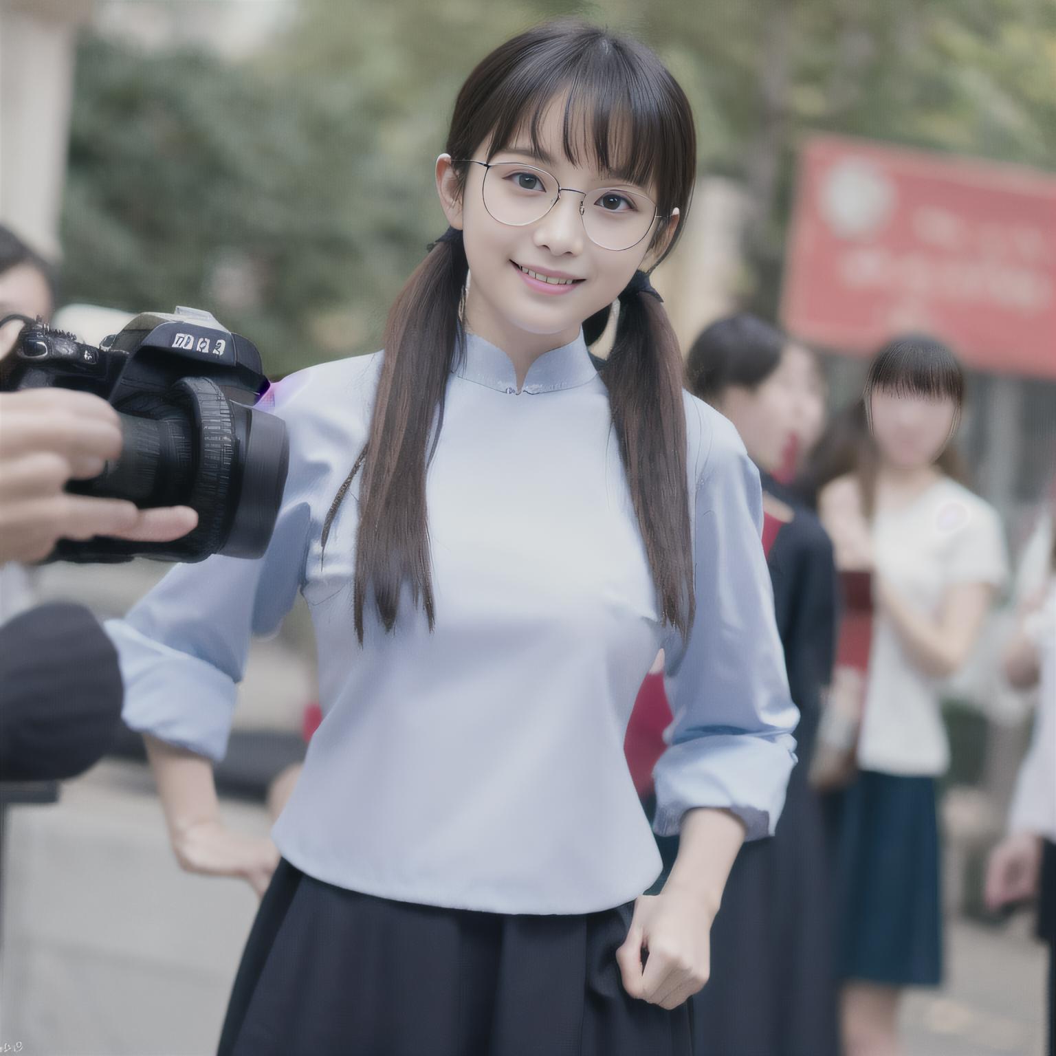 China Republican period female student uniform image by wwwcshwww