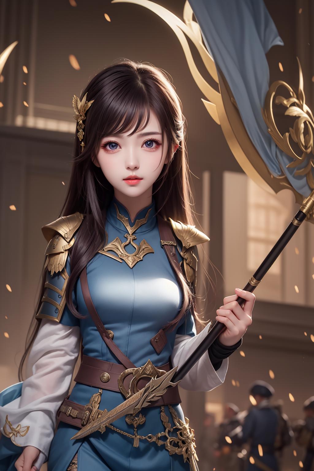 AI model image by Skywinzhang007