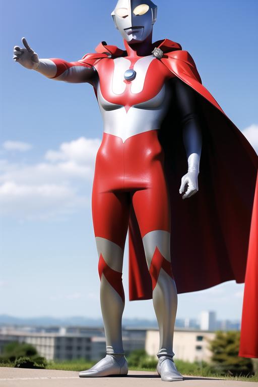 Ultraman/初代奥特曼Lora模型 image by no_data