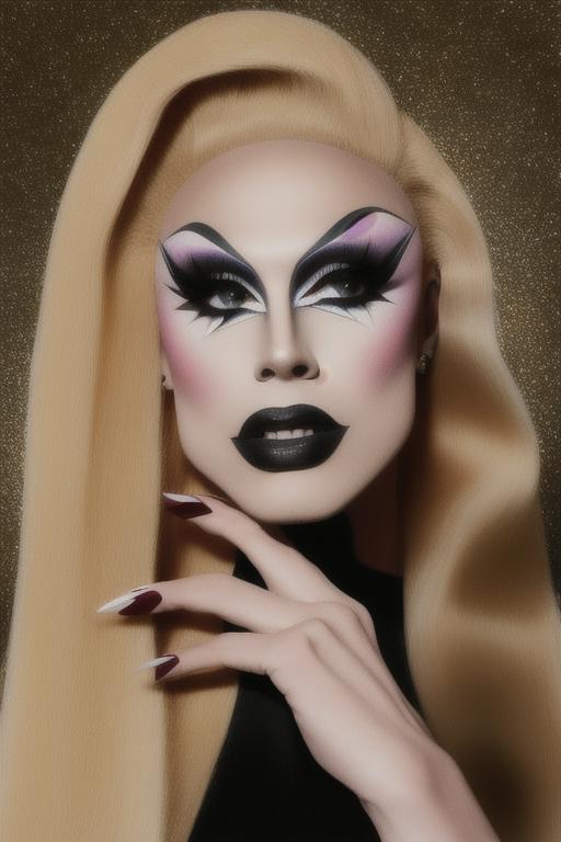 Drag Makeup - Alternative image by doodlecakes