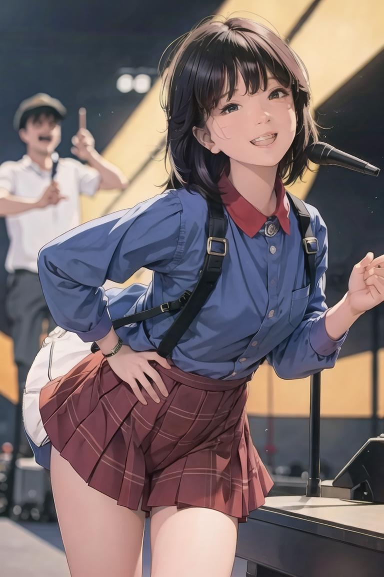 80s Japanese Idol Hairstyle ( Akina Nakamori ) image by 84871826341
