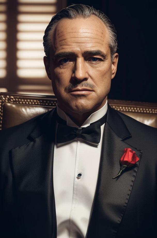 【KK_REAL】Vito Corleone 維托·安杜里尼-柯里昂 | Godfather 教父 | Marlon Brando 馬龍·白蘭度 image by Kisaku_KK77
