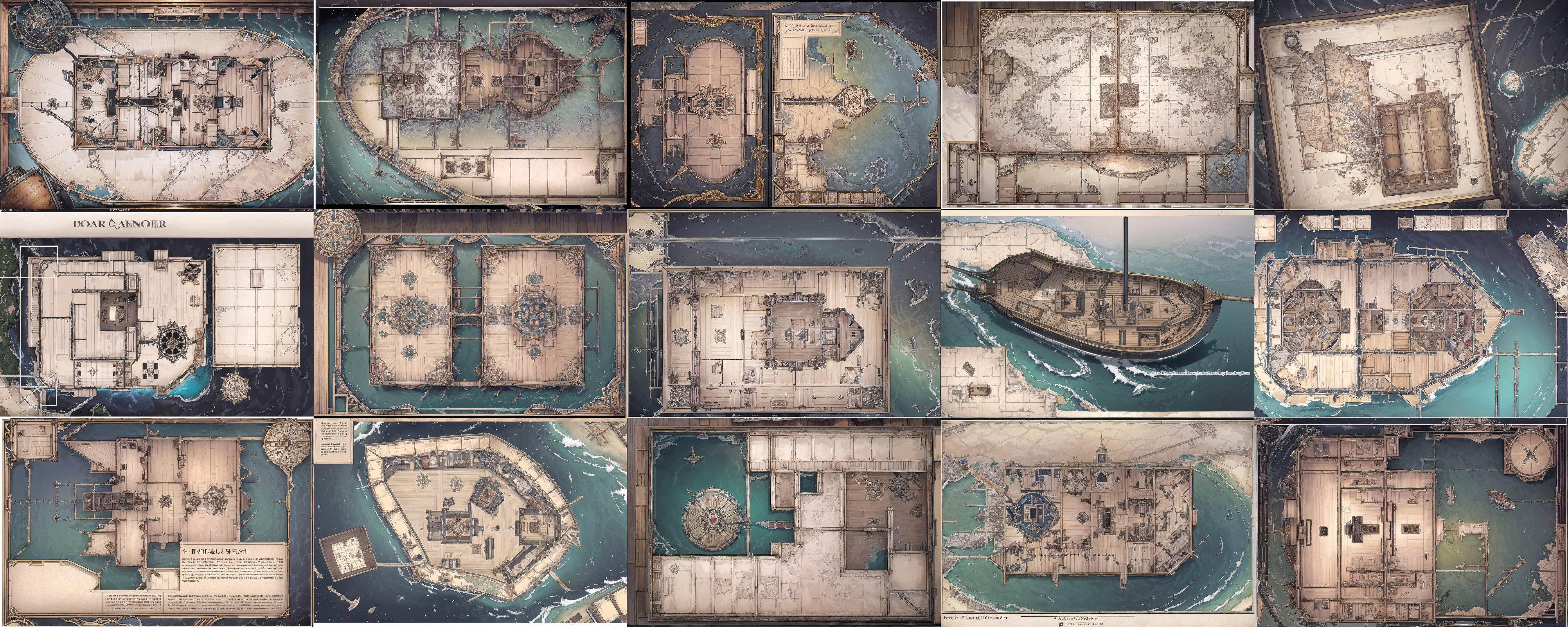 Table Rpg / D&D Maps #4 - Sea ​​Adventures image by Tomas_Aguilar