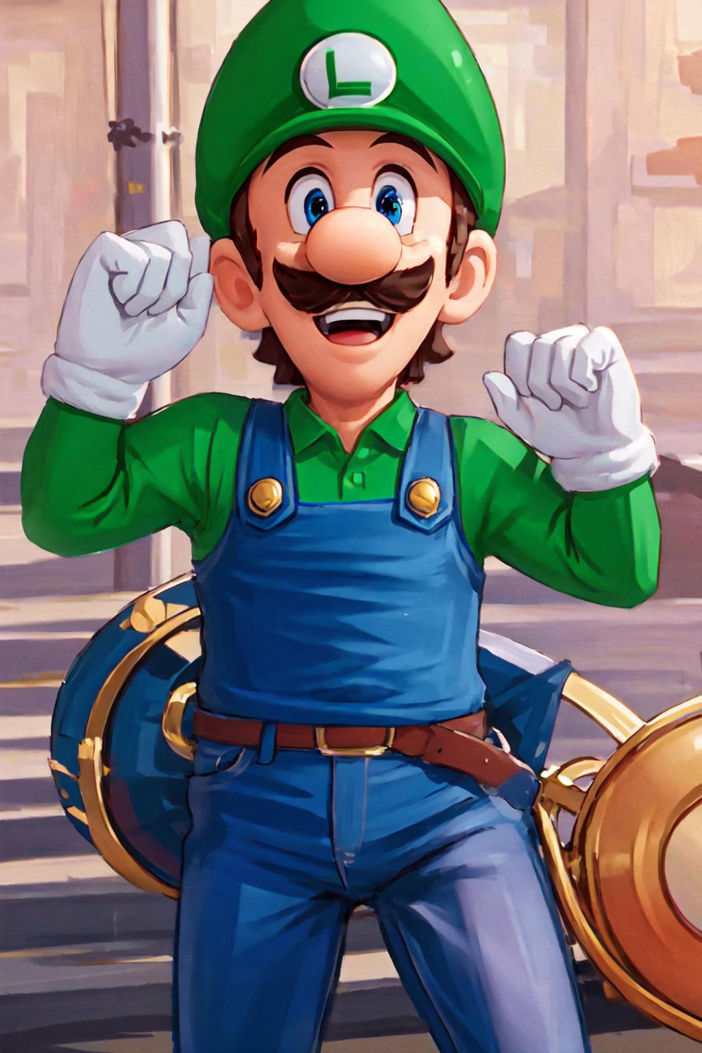 Luigi | Mario Series image by FallenIncursio