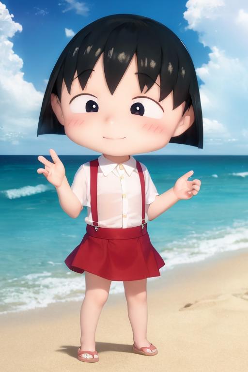 Momoko "Maruko" Sakura (Chibi Maruko Chan) image by Smez