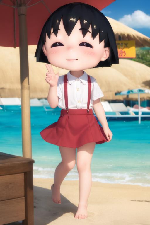 Momoko "Maruko" Sakura (Chibi Maruko Chan) image by Smez