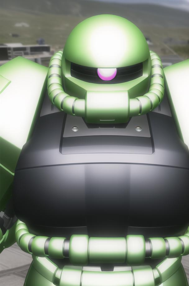 MS 06F Zaku II | Mobile Suit Gundam 0079 image by Kisaku_KK77