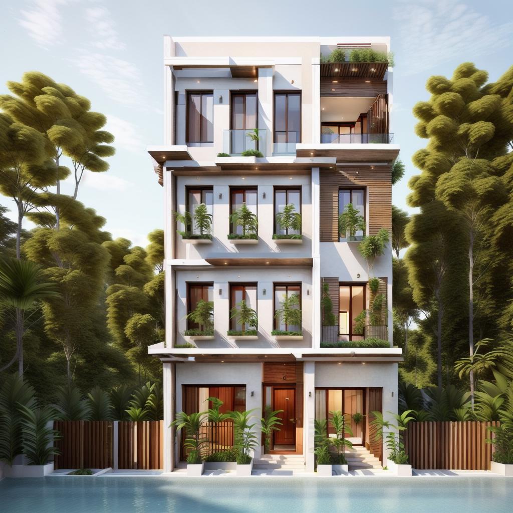 EliAI Townhouse Exterior  image by steavetruong153