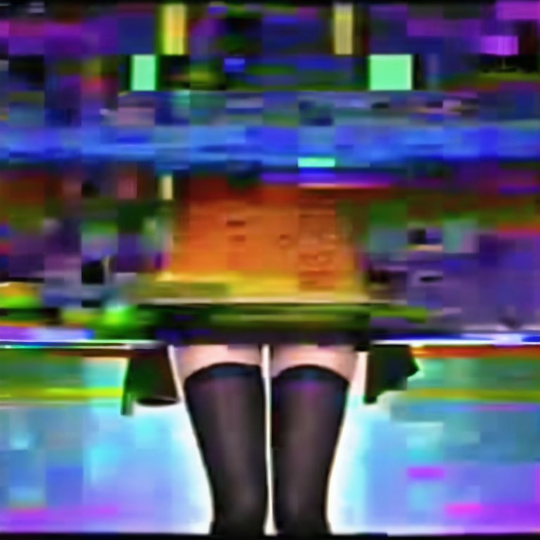 VHS footage with poor quality and glitches image by dobrosketchkun