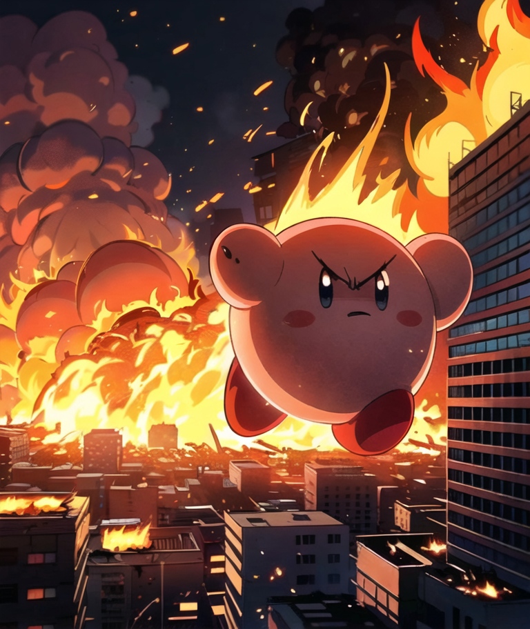 Kirby LoRA | Kirby Series image by PotatCat