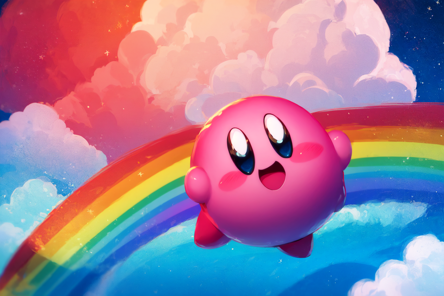 Kirby LoRA | Kirby Series image by vasophy