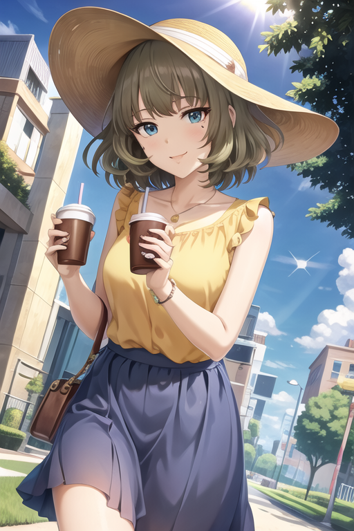 Kaede Takagaki Idolmaster image by AI_Kengkador