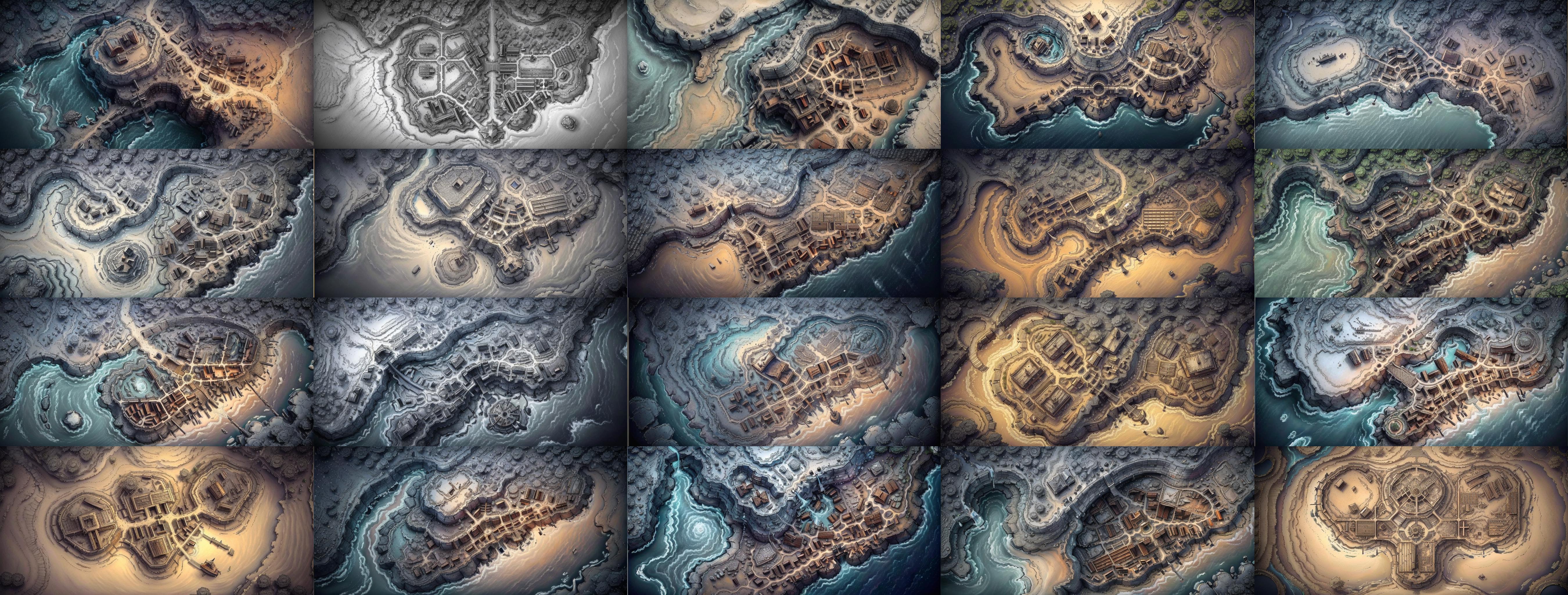 Table Rpg / D&D Maps #10 - Cities image by Tomas_Aguilar