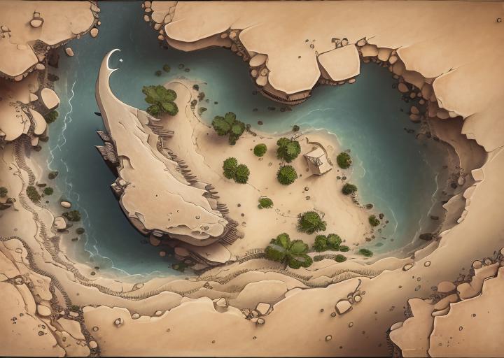 Table Rpg / D&D Maps #2 - Desert (op2) image by Tomas_Aguilar