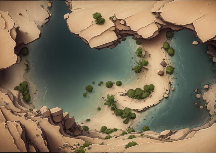 Table Rpg / D&D Maps #2 - Desert (op2) image by Tomas_Aguilar