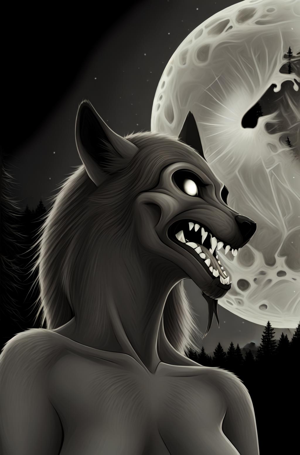 Werewolf [LoRA 1.5+SDXL] image by PettankoPaizuri