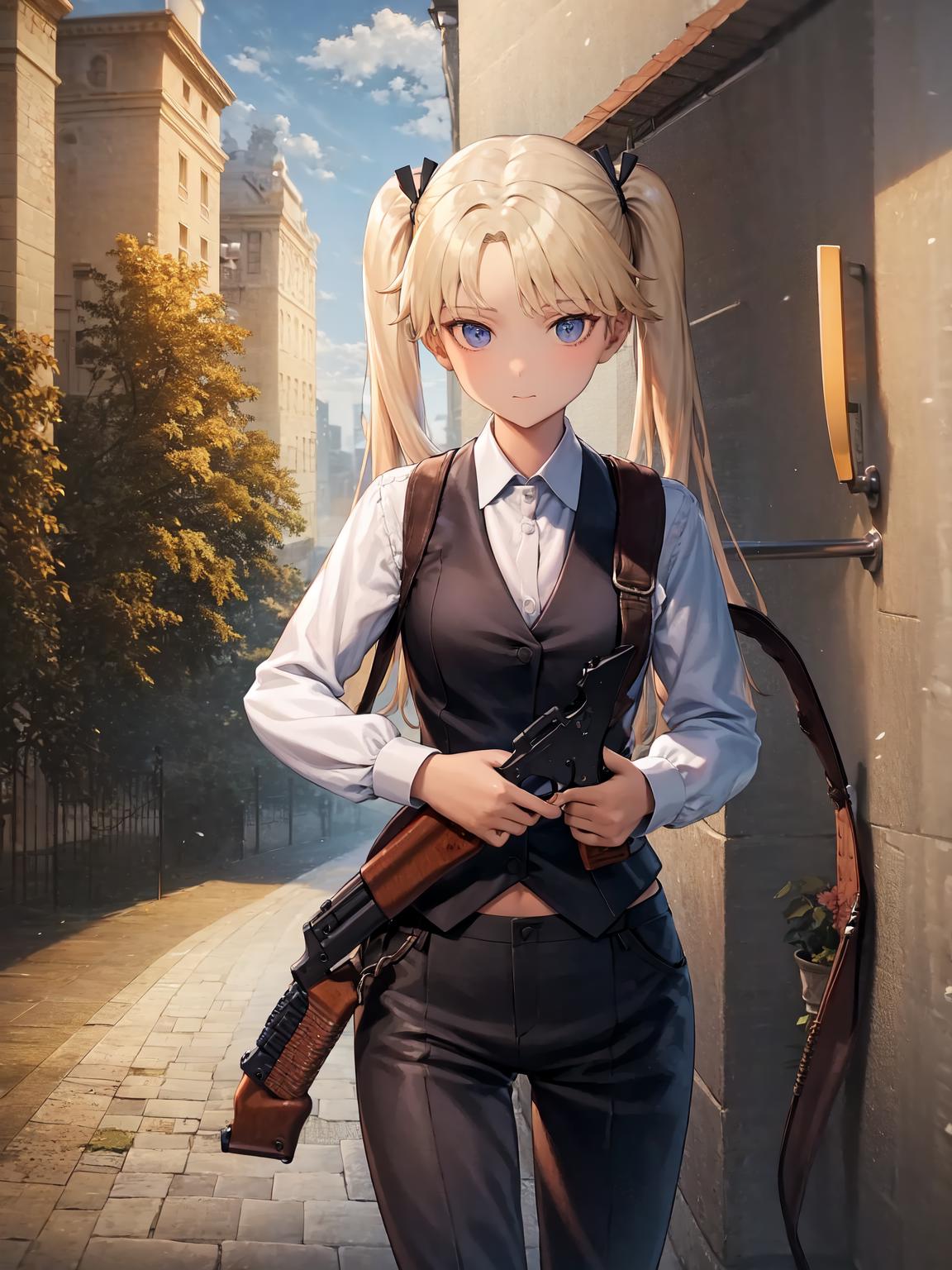 Triela Gunslinger Girl image by dksdkffiwna