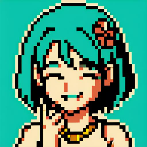 pixel character image by afei520
