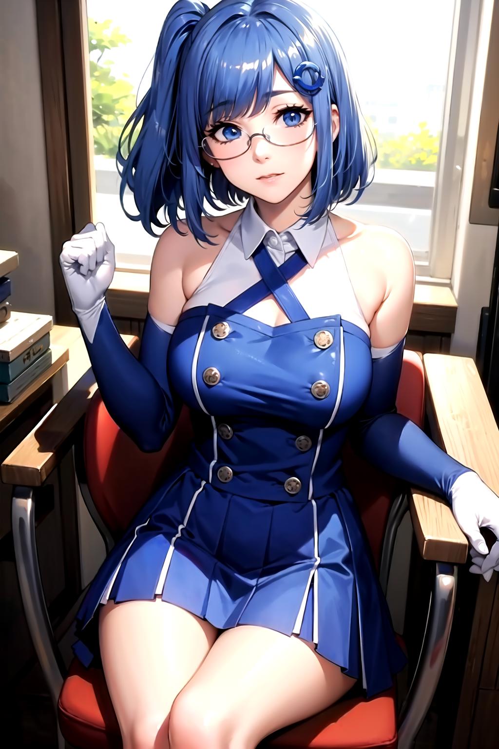 Internet Explorer Chan | Personified Web Browsers image by wrench1815
