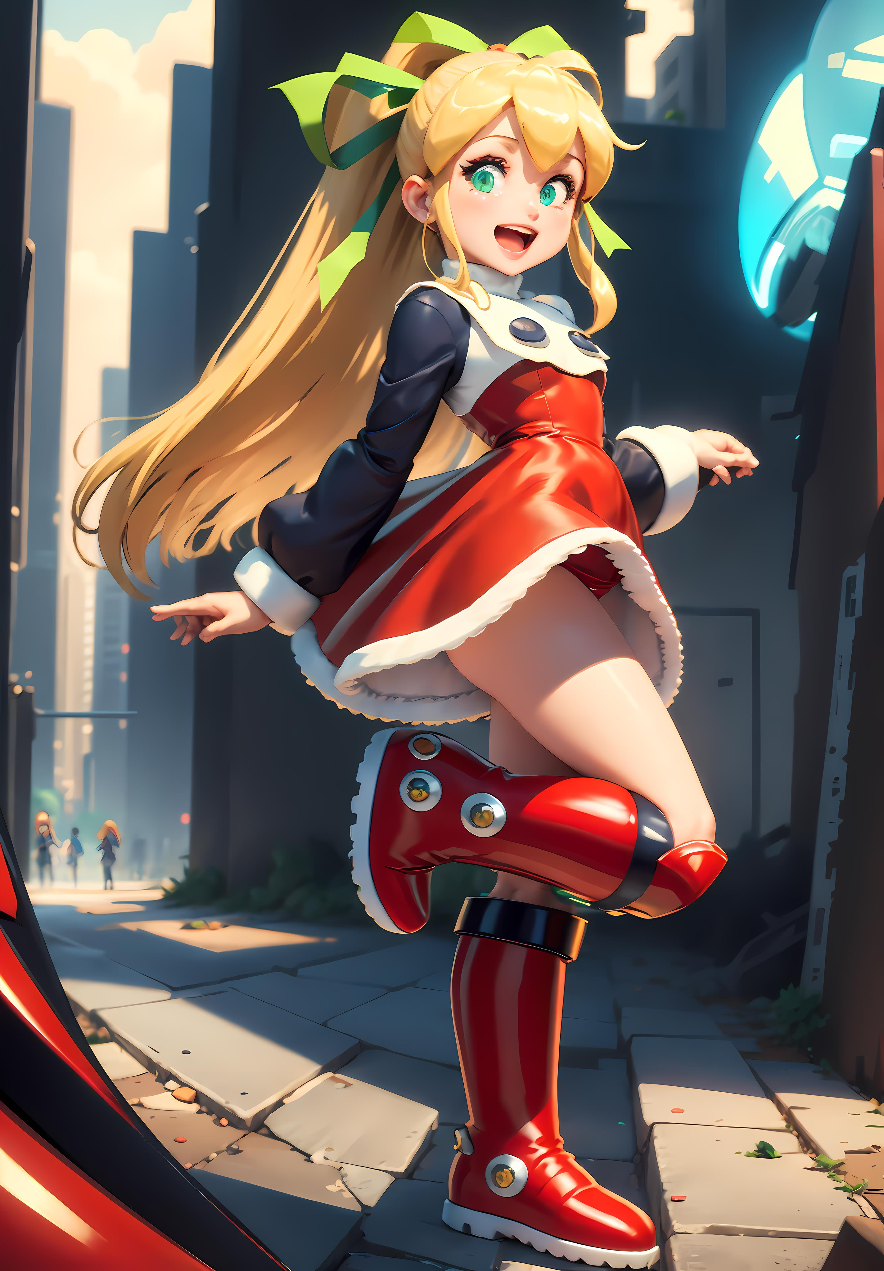 Megaman Roll image by smoonHacker