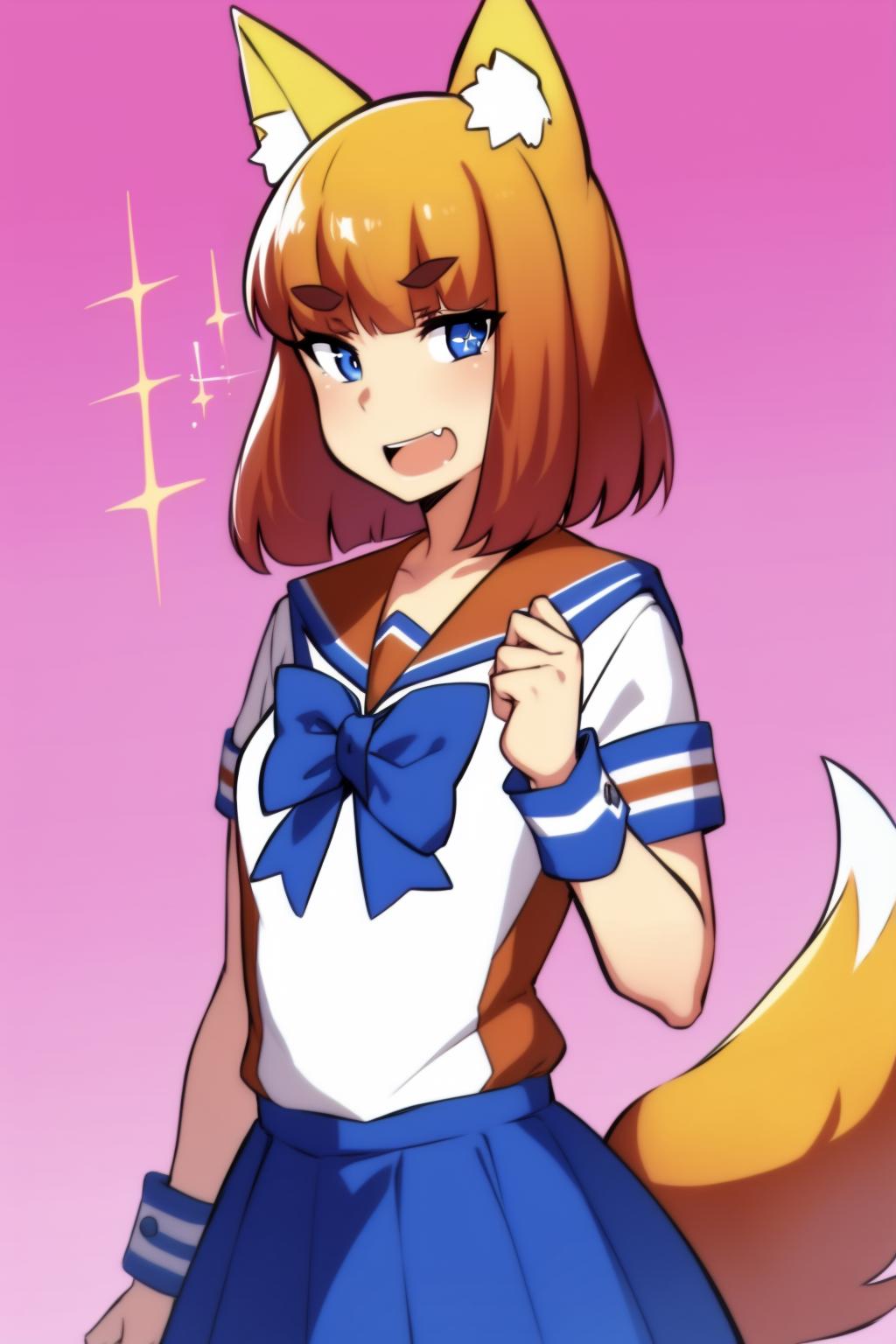 Mozilla Firefox-chan (Merryweather) LoRA image by novowels