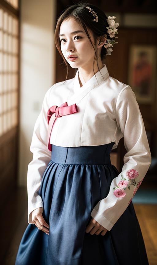 Female Noble Class Hanbok - Korea Clothes image by milinae
