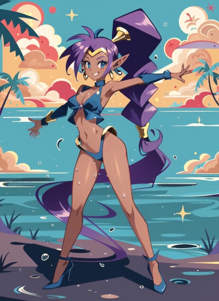 Shantae (Shantae) LoRA image by worgensnack