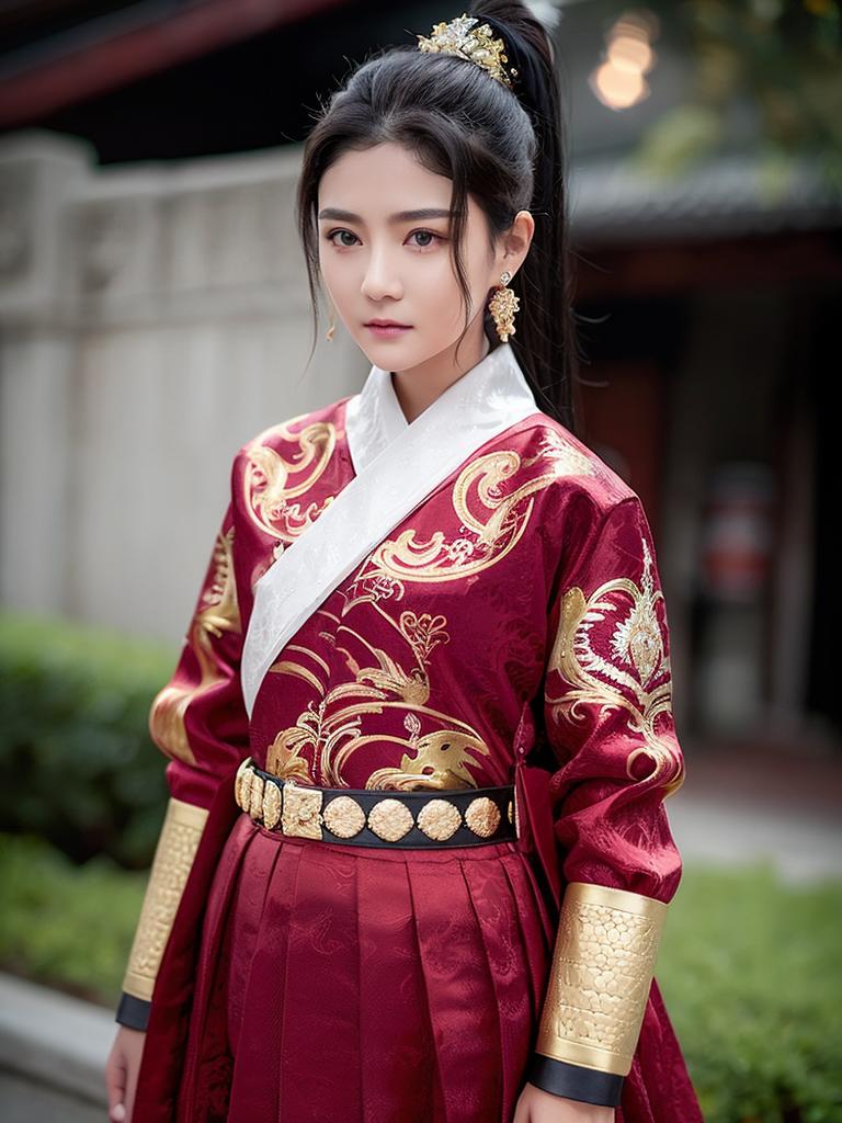 Feiyu clothes (Chinese traditional clothes)飞鱼服 image by seanwang1221