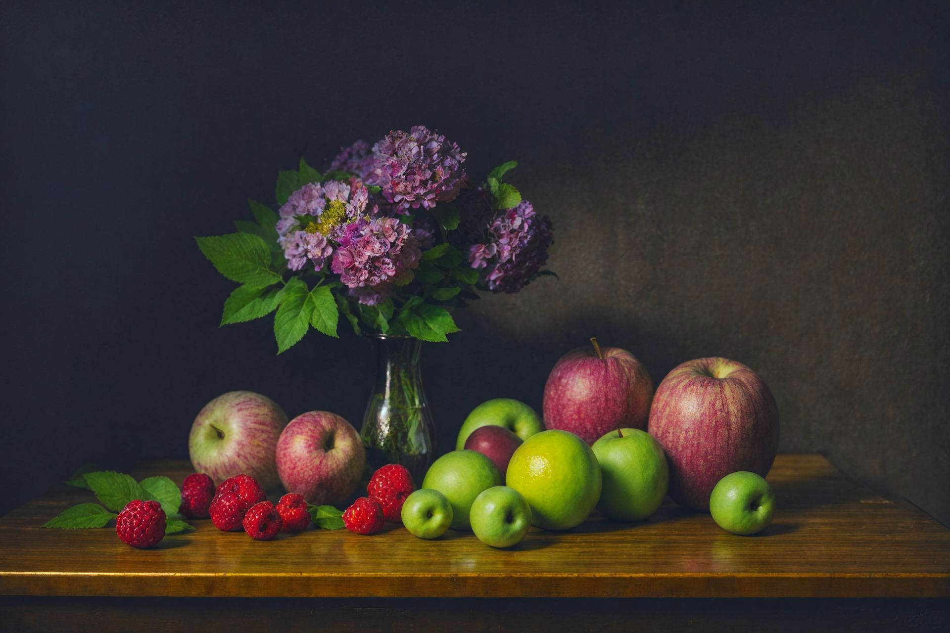 still life,Oil paintings,Flowers, fruit,静物 image by imnekosama