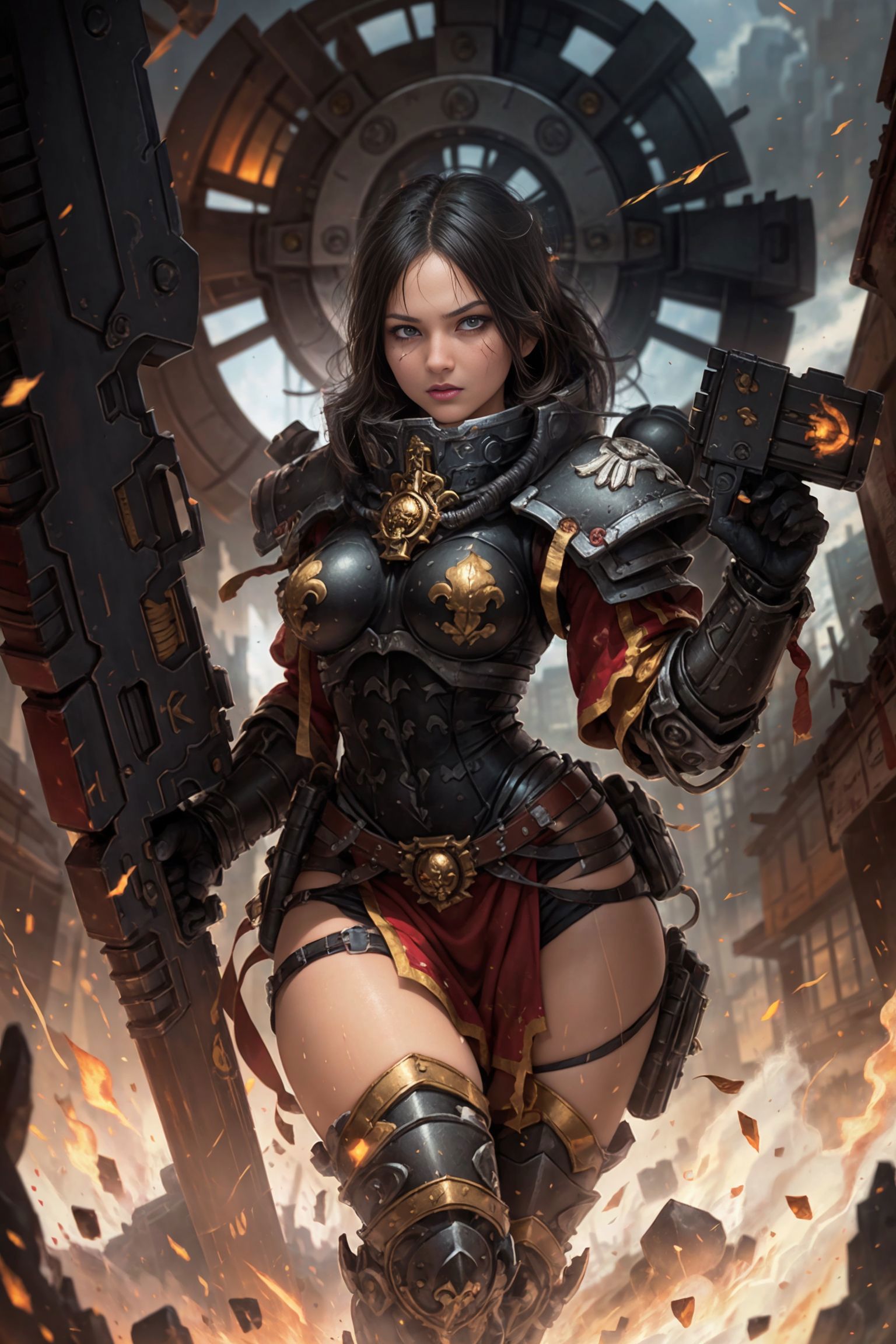 Warhammer 40K Sisters of Battle image by rieslin