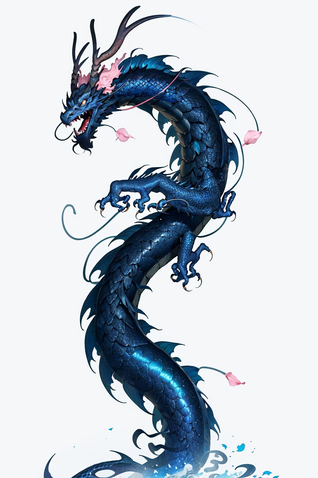 concept Loong(china dragon\eastern dragon)中国龙 image by Everynyan