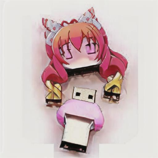 USB  flash drive character  image by SinonkaZlp1