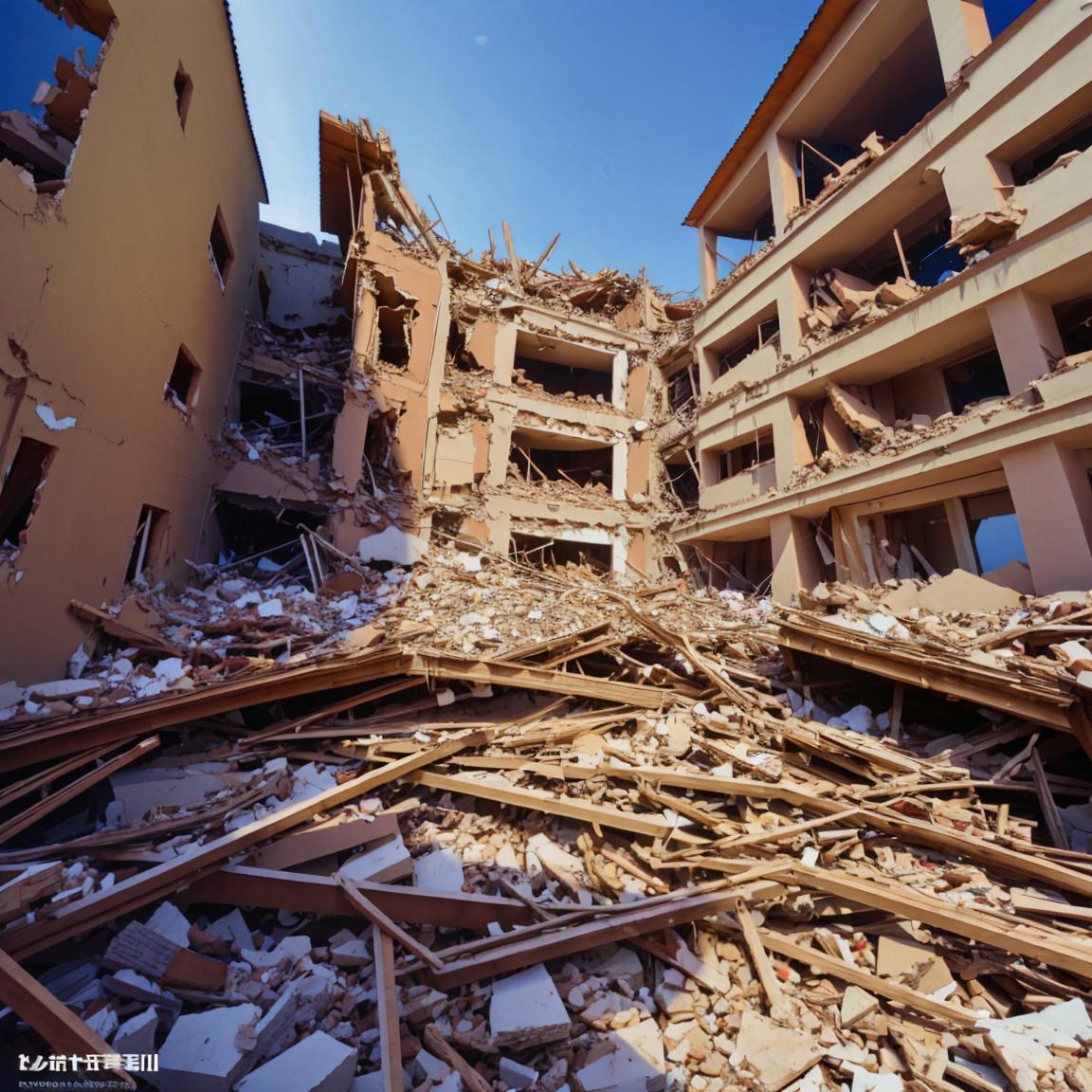 地震废墟（Earthquake ruins） image by wuqu