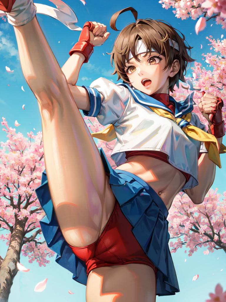 Kasugano Sakura / Street Fighter image by lamfong223648