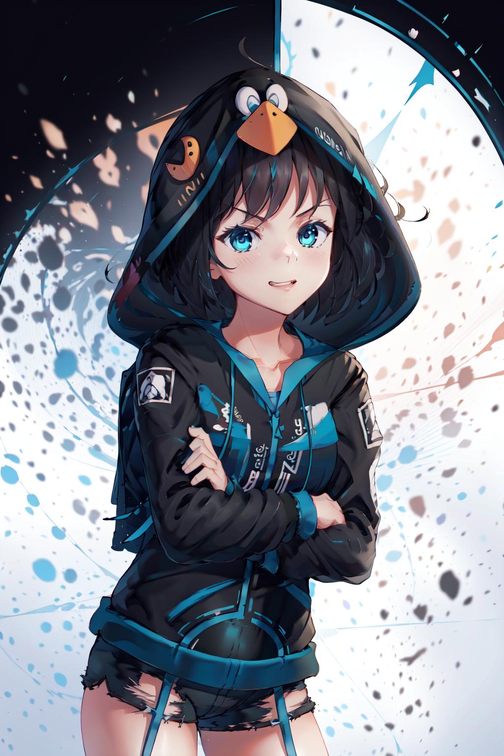 Arch Linux-chan | (Unofficial) OS-tan image by za4beqsbv36z2s889