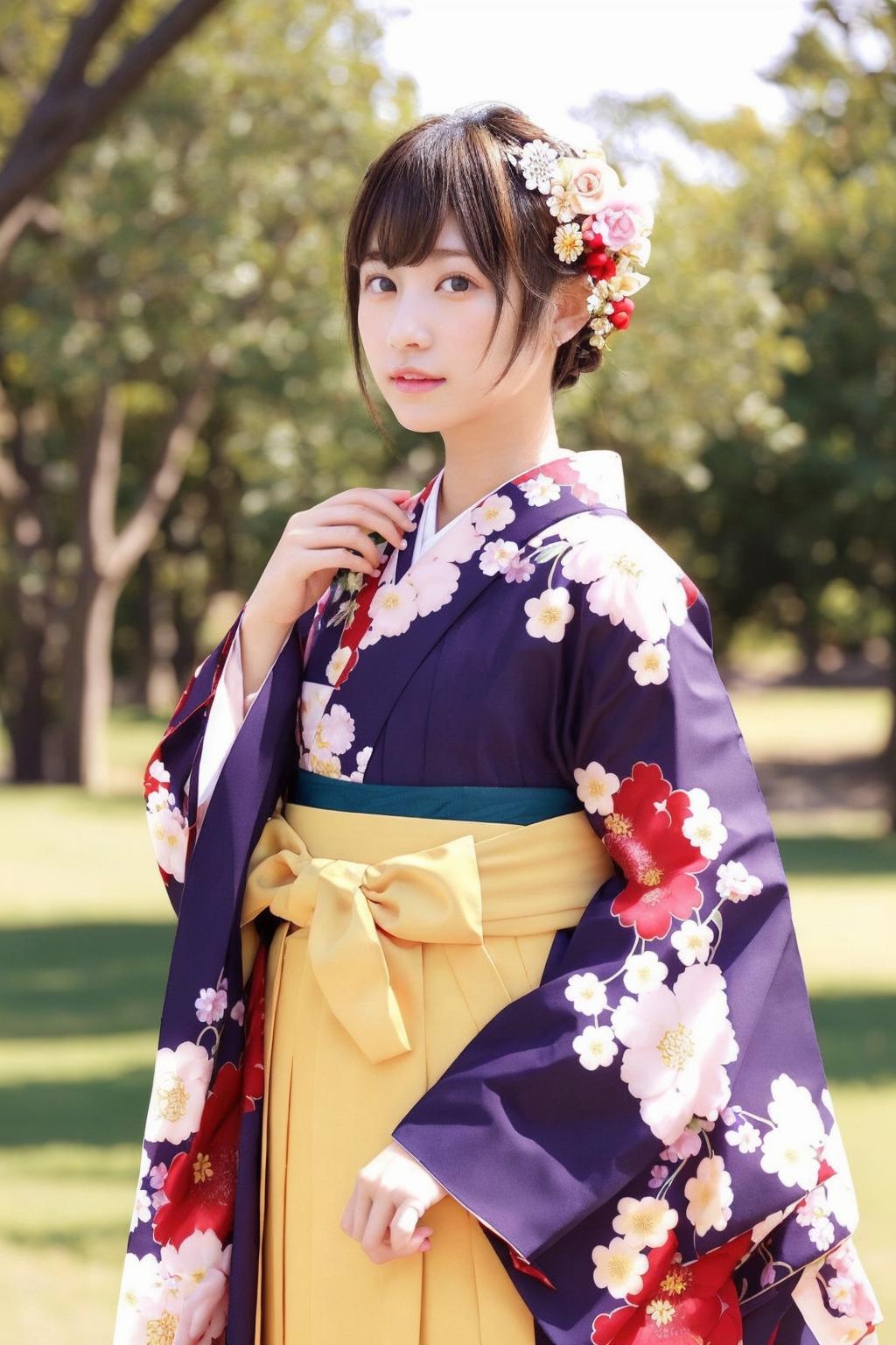 袴少女 hakama girl 和服裤裙 hakama skirt image by Kikkawa