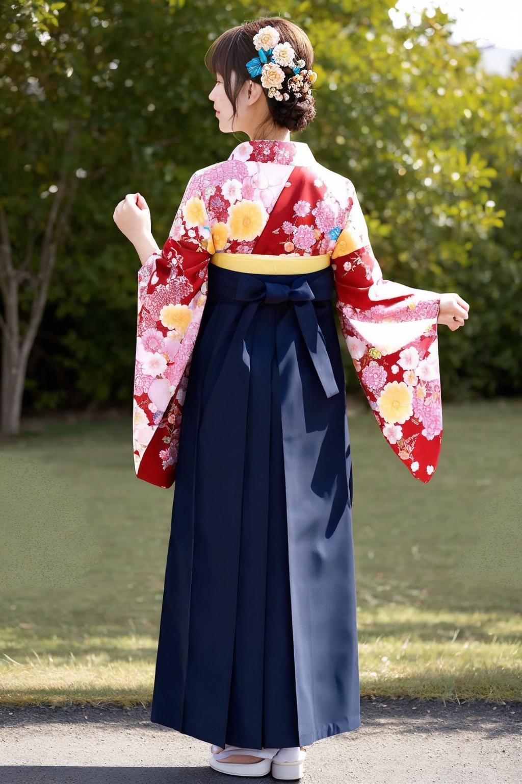 袴少女 hakama girl 和服裤裙 hakama skirt image by Kikkawa