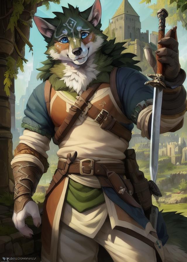 Link (wolf form) image by Orion_12