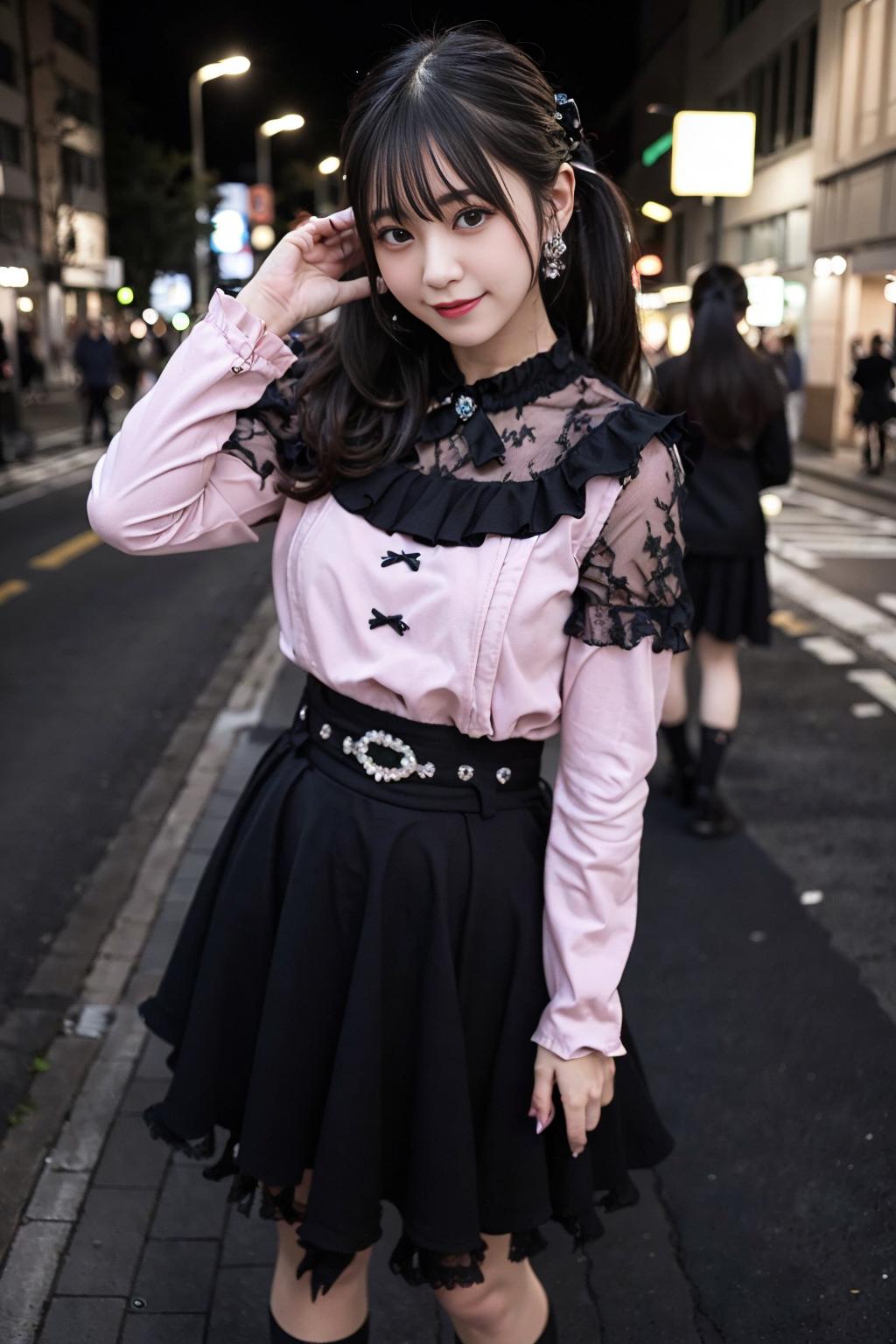 Jirai Kei fashion dress | 地雷系服装 image by cyberAngel_