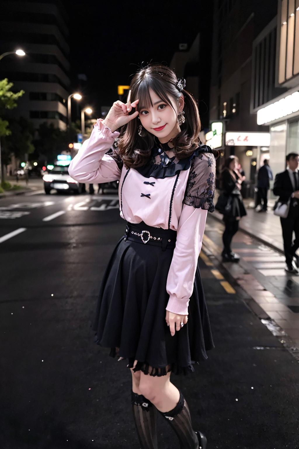 Jirai Kei fashion dress | 地雷系服装 image by cyberAngel_