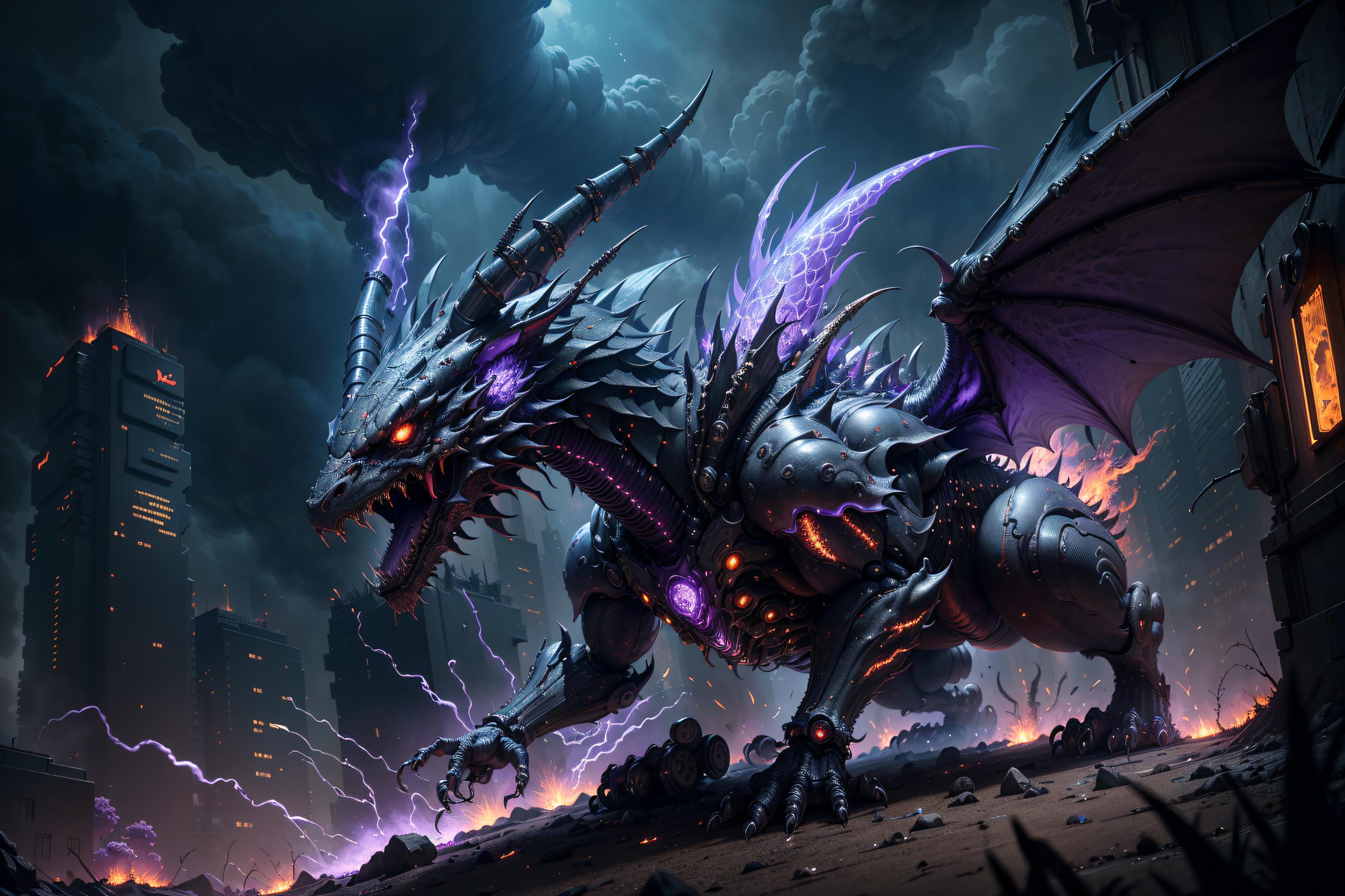 IronCatLoRA #2 - Dragons image by Cathexis