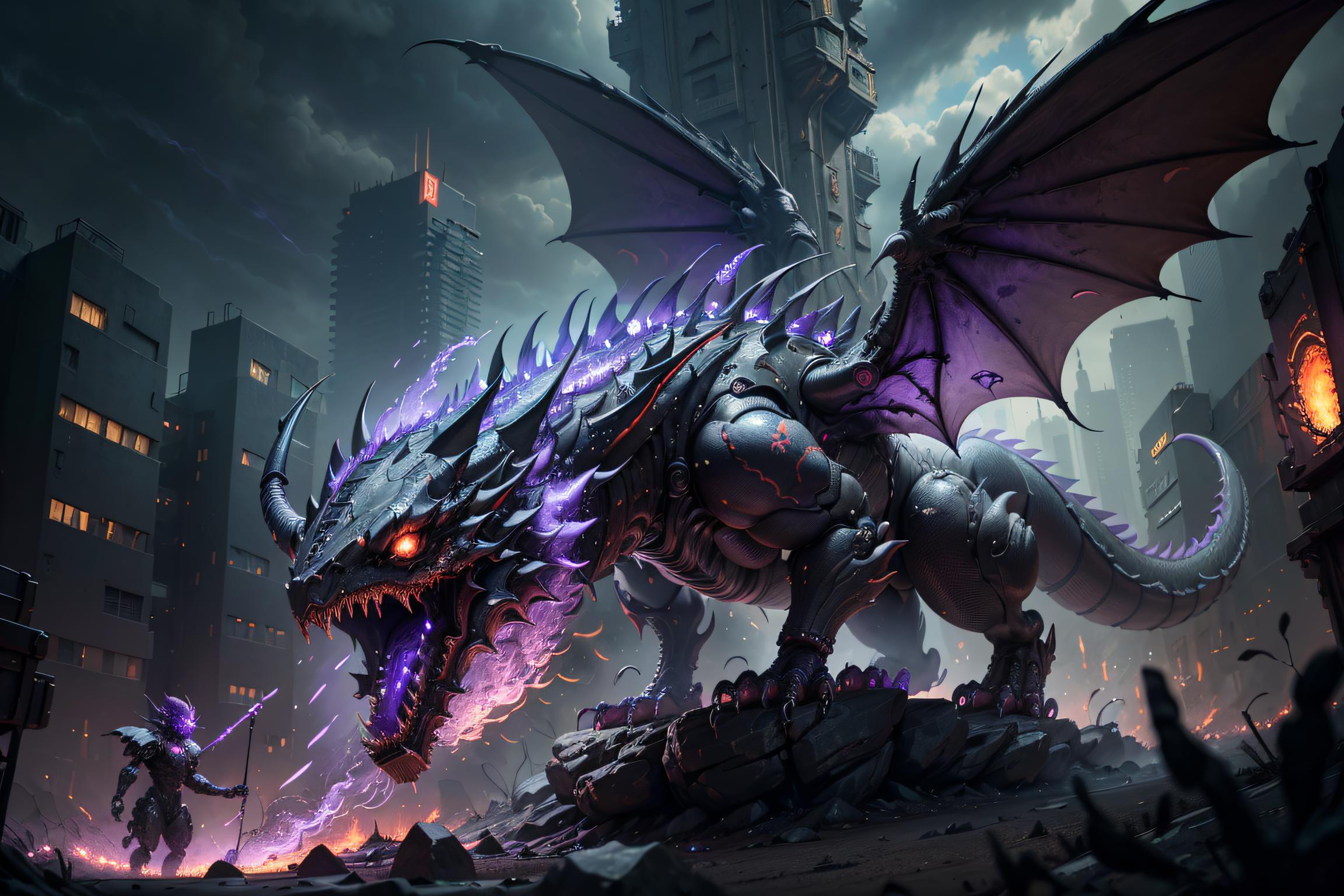 IronCatLoRA #2 - Dragons image by Cathexis