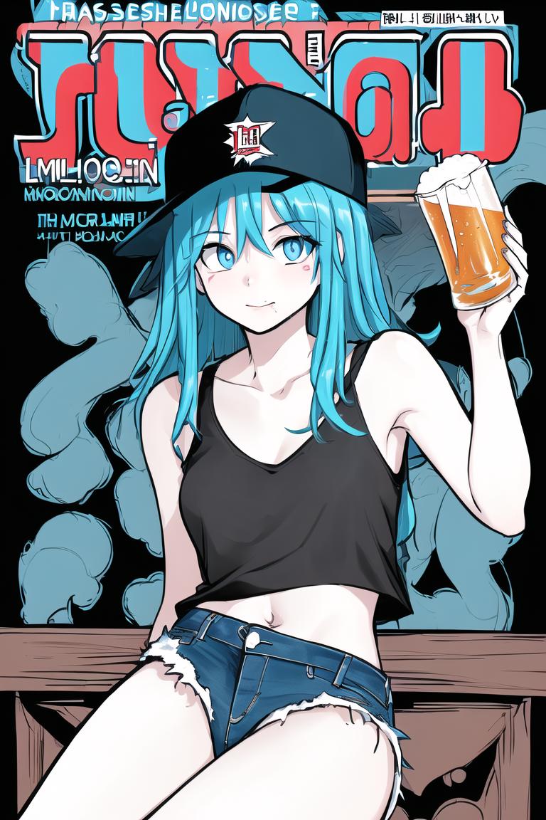 Anime Magazine Cover image by DarkChipmunkDude