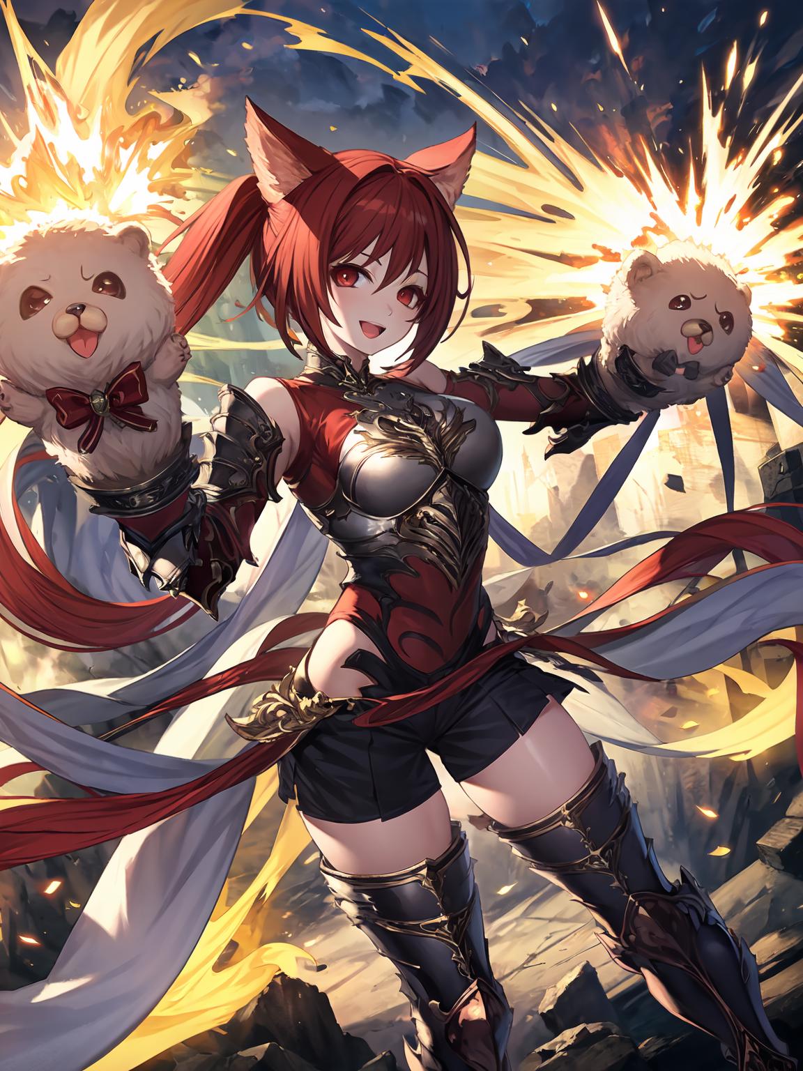 Shadowverse , Rage of Bahamut , Granblue Fantasy Cerberus / ケルベロス image by RhinoMan5689