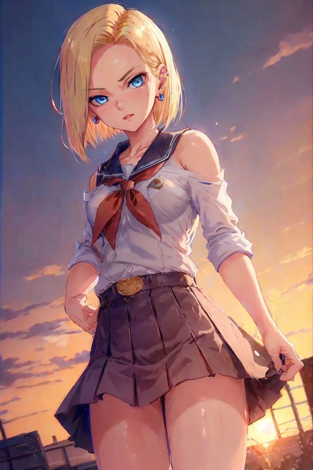 Android 18 人造人間18号 / Dragon Ball Z image by milk518