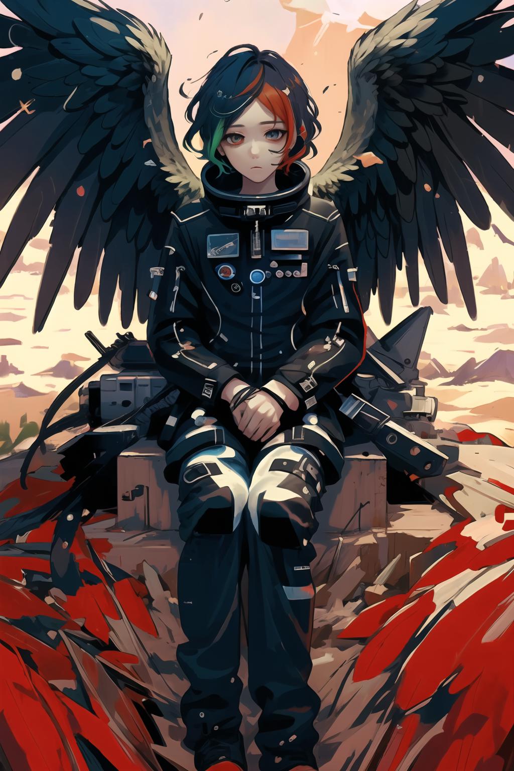 GothPunk Angels (anime trained) image by BunnyViking