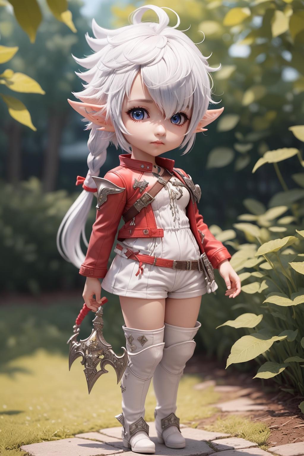 Alisaie Leveilleur (Final Fantasy XIV) image by Yvent