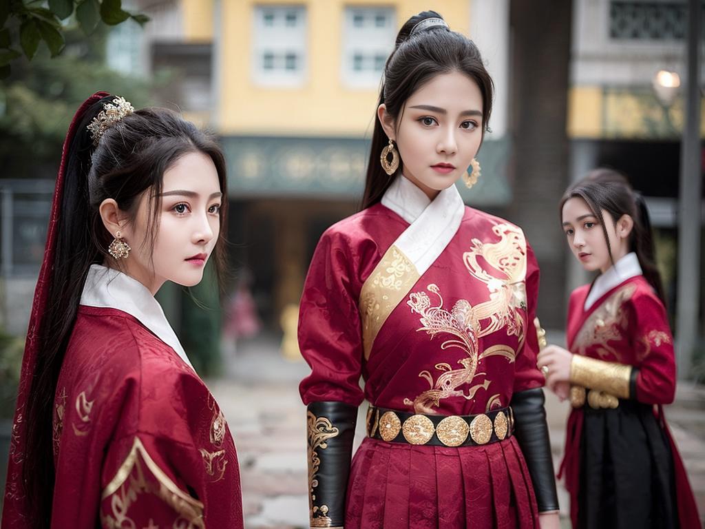 Feiyu clothes (Chinese traditional clothes)飞鱼服 image by charleshuang_of_3823